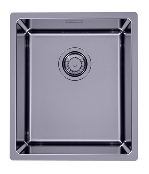 Monarch KOMBINO 20 ANTRACITE steel sink 380x440mm
