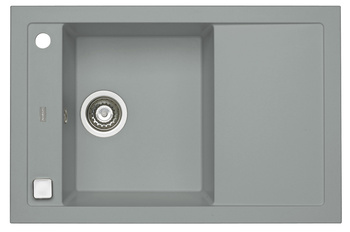 FORMIC 30 colors. 81 concrete (76x50) Granital+ 1kom sink. with POP-UP siphon