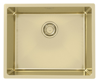 Monarch KOMBINO 50 F/S GOLD steel sink 540x440mm