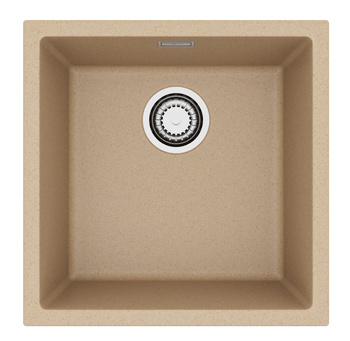 OMNI 20 G55 beż (45x45) 1 kom. z syfonem sat.