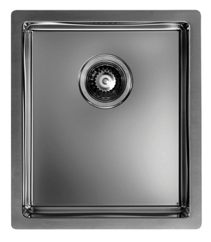 Monarch QUADRIX 20 ANTRACITE steel sink 390x450mm