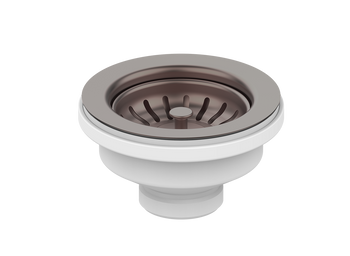 Odpływ Monarch fi 114 manualny -  ANTRACYT (bez przelewu)