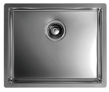 Monarch QUADRIX 50 ANTRACITE steel sink 550x450mm