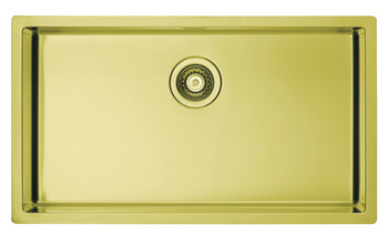 Monarch QUADRIX 60 GOLD steel sink 790x450mm