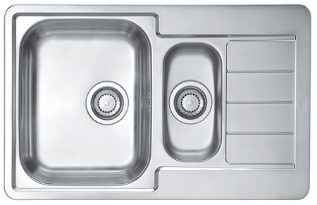 LINE 70 LEN 79x50 1 1/2K inset sink + trap