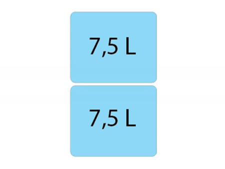 ALBIO 10 (2x7,5L) sortownik odpadów