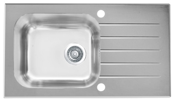 VITRO 20 (78X43) szare szkło + syfon POP-UP 3 1/2