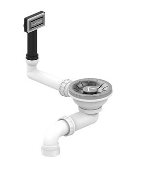 Odpływ Quick Close z przelewem - QC ANTRACYT - PVD