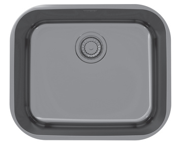 Monarch VARIANT 10 ANTRACITE 48x40 1K overhead chambers head. 18 cm