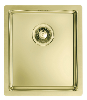 Monarch QUADRIX 20 GOLD steel sink 390x450mm