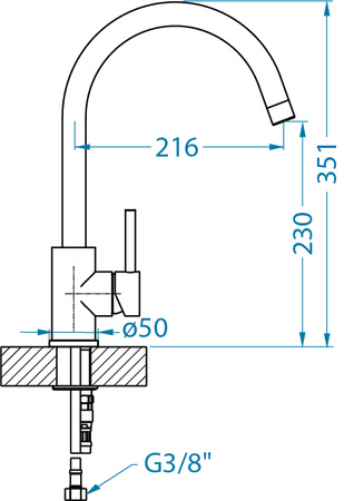 ROXA bateria kuchenna czarny 91