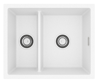 OMNI 50 G11 white (55x45) 1.5 compartment. with siphon