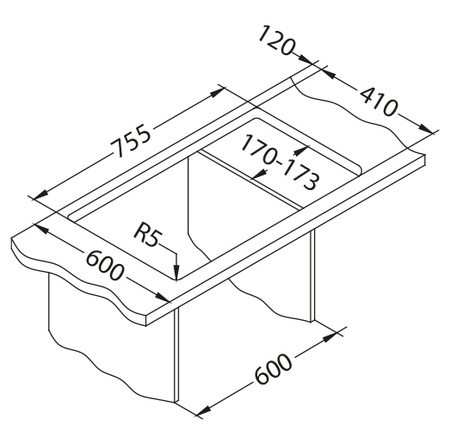 NIAGARA 90 kol. 91 CZARNY Granital 1K zlew wpuszczany z syfonem manulanym 3 1/2"