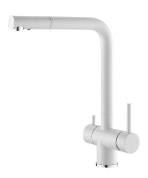 AQUILA Battery Col. 11 WHITE with possibility to connect to water filter