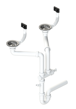 SYFON fi 114 podwójny połączenie dwóch komór