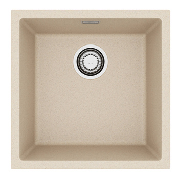 OMNI 20 G22 piasek (45x45) 1 kom. z syfonem sat.