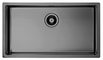 Monarch QUADRIX 60 ANTRACITE steel sink 790x450mm