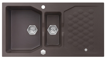 SENSUAL 70 kol. 03 chocolate (98x52) zlewl Granital+ 1,5kom. z syfonem POP-UP