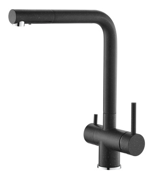 AQUILA Battery Col. 91 BLACK with possibility to connect to water filter