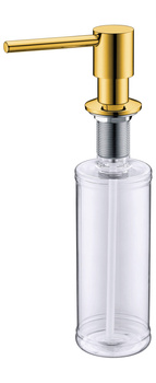 Plum Dozownik do płynu/mydła - BRĄZ PVD