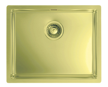 Monarch QUADRIX 50 GOLD steel sink 550x450mm