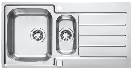 LINE MAXIM 10 SAT FS 985x505 drop-in sink with pop up siphon