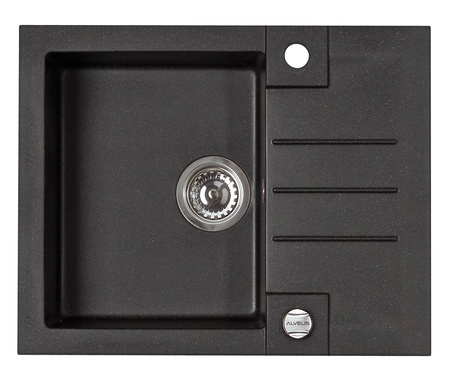 ROCK 30 kol. 05 twilight (59,5x47,5) zlew Granital+ 1kom. z syfonem POP-UP