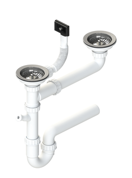 SYFON Fi 114 Manulany podwójny 2XSL 114-PP-114 LBP