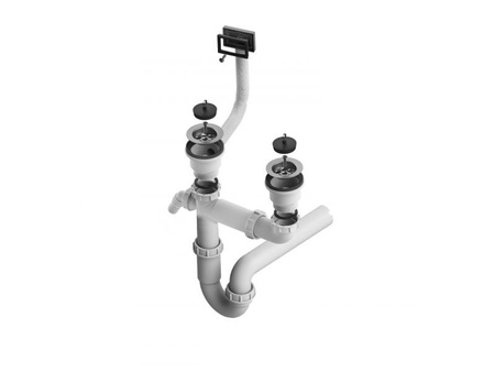 SYFON fi 70 (1 1/2") double with overflow