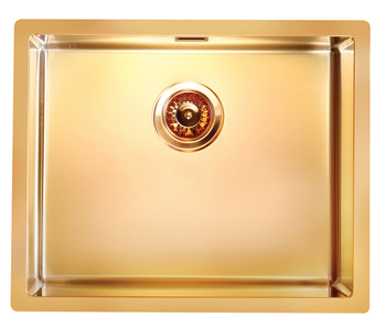 Monarch QUADRIX 50 bronze steel sink 550x450mm