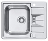 LINE MAXIM 60 SAT 615x500 1 k. inset sink with pop up siphon