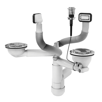 SYFON PUSH UP podwójny fi114 magnetyczny automatyczny