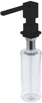 Kork Dozownik do płynu/mydła - Czarny MAT