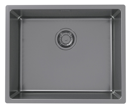 Monarch KOMBINO 50 U ANTRACITE steel sink 500x400mm