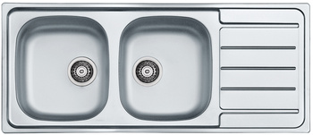 LINE MAXIM 100 SAT 1160x 500 1K POP-UP inset sink with pop up trap
