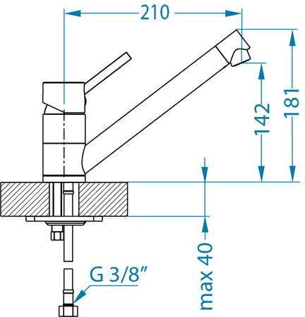 Cleo bateria kuchenna twilight 05 + chrom
