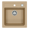 ATROX 20 kol. 55 BEige Granital 1 compartment sink. with POP-UP 3 1/2 siphon"