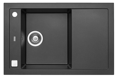 FORMIC 30 kol. 05 twilight (76x50) zlew Granital+ 1kom. z syfonem POP-UP