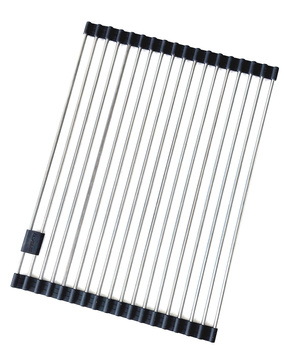 Ociekacz mata ALL ROUND mini 325X260 - Satyna/Czarny