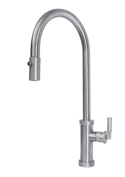 Nerina- PS Bateria z wyciągana wylewką Chrom