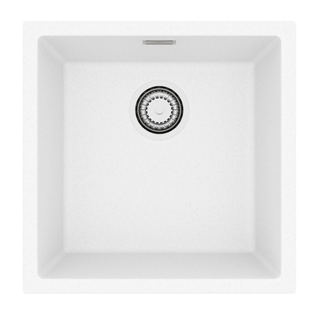 OMNI 20 G11 white (45x45) 1 compartment. with sat siphon.