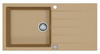 CADIT 50 kol. 55 BEige (1000x500) Granital 1 compartment sink. with POP-UP 3 1/2 siphon"