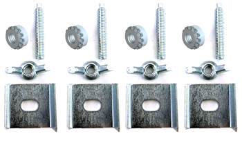Zaczepy montażowe - komory podwieszane (kpl.4 szt.) do Blatów kompaktowych HPL