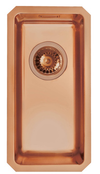 Monarch KOMBINO 10 MIEDŹ zlewozmywak stalowy 217x437mm