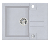 ROCK 30 kol. 81 beton (59,5x47,5) zlew Granital 1kom. z syfonem POP-UP