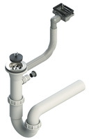 SYFON fi 70 pojedynczy z przelewem horyzontalnym