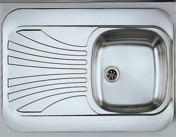 CLASSIC 30 P SAT 80x60 1K zlew nakładany z ociekaczem