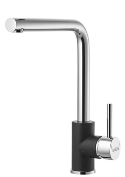 SELMA bateria kuchenna czarny 91 + chrom